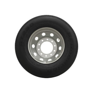 Silver Powder Coated Steel Wheels