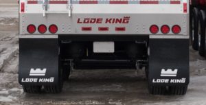 1/2" Black Rubber Lode King Mudflap