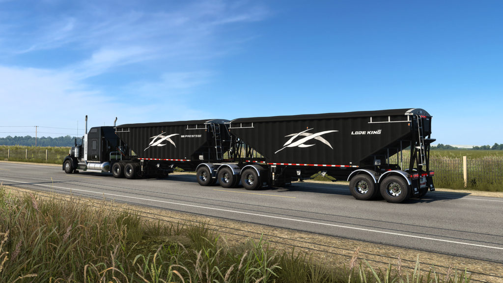 Screenshot of a Prestige B-Train being pulled in ATS